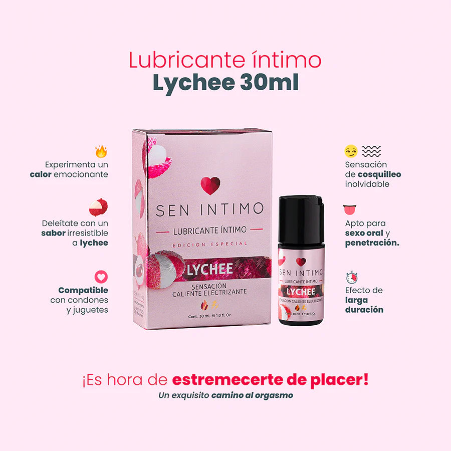 ELECTRIZANTE X 30 ML LYCHEE SEN INTIMO