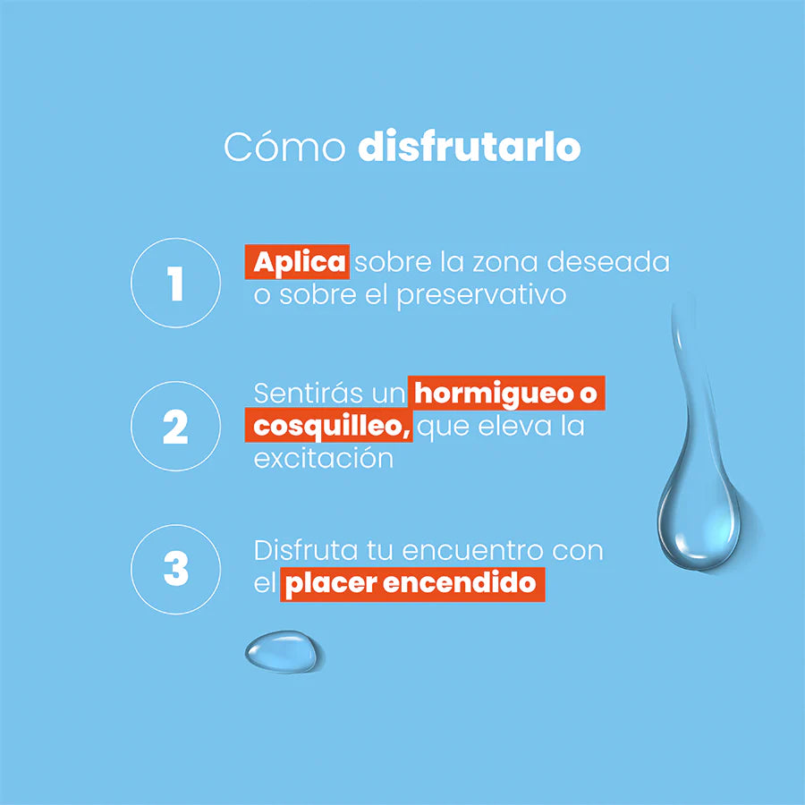 LUBRICANTE INTIMO ANAL ELECTRIZANTE X 30 ML SEN