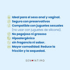 LUBRICANTE SILICONA X 30 ML SEN INTIMO