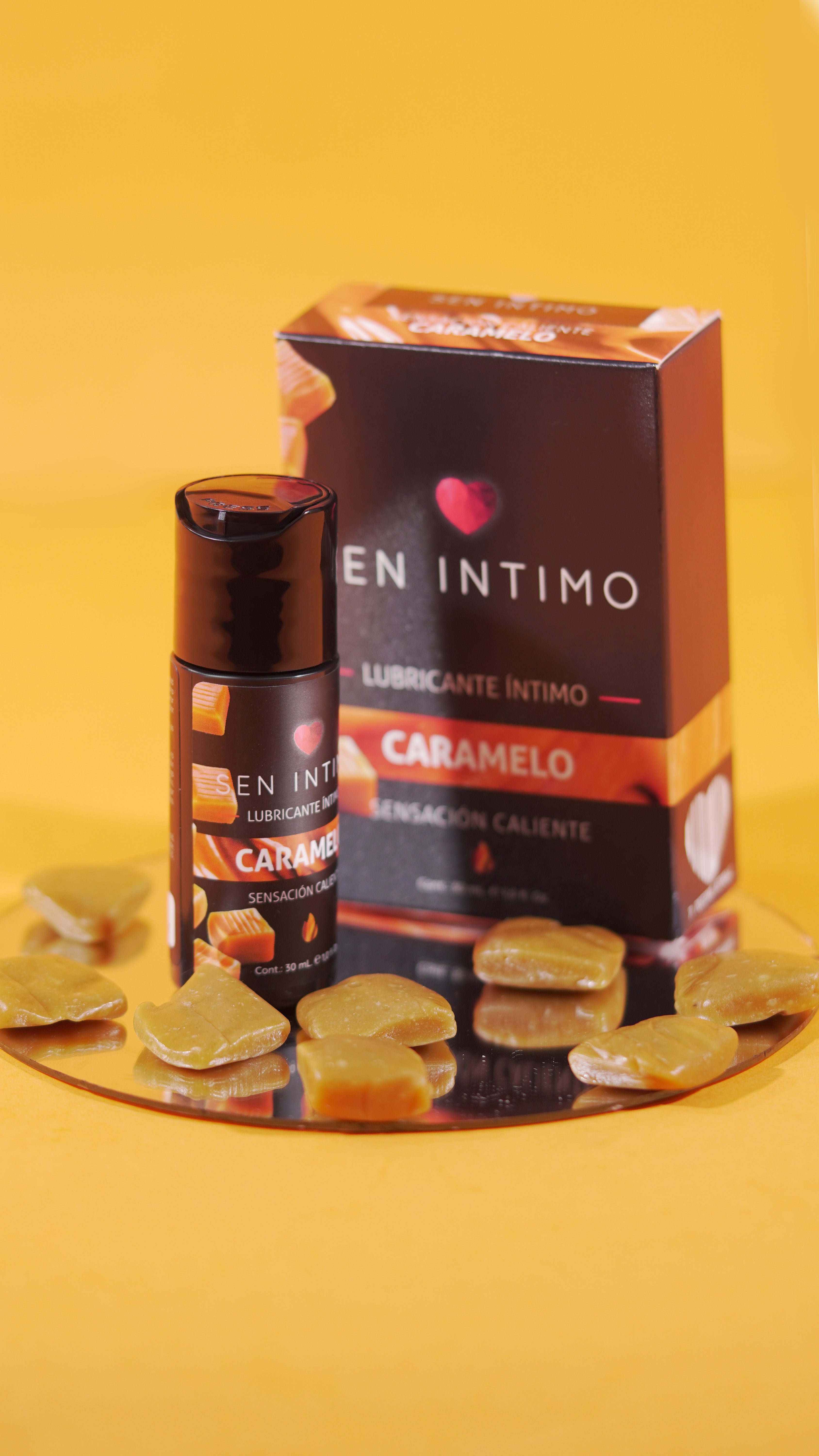 LUBRICANTE CALIENTE CARAMELO X 30 ML SEN INTIMO