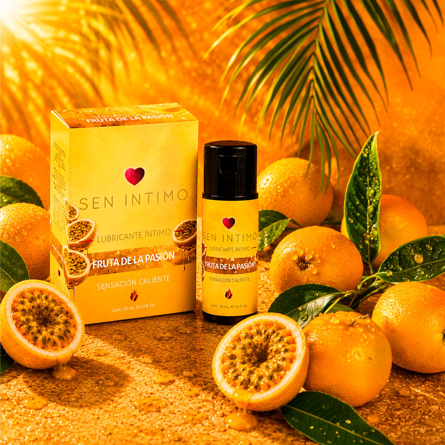 Lubricante Caliente Passion Fruit Sen Íntimo