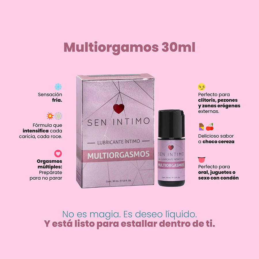MULTIORGASMOS X 30 ML SEN INTIMO