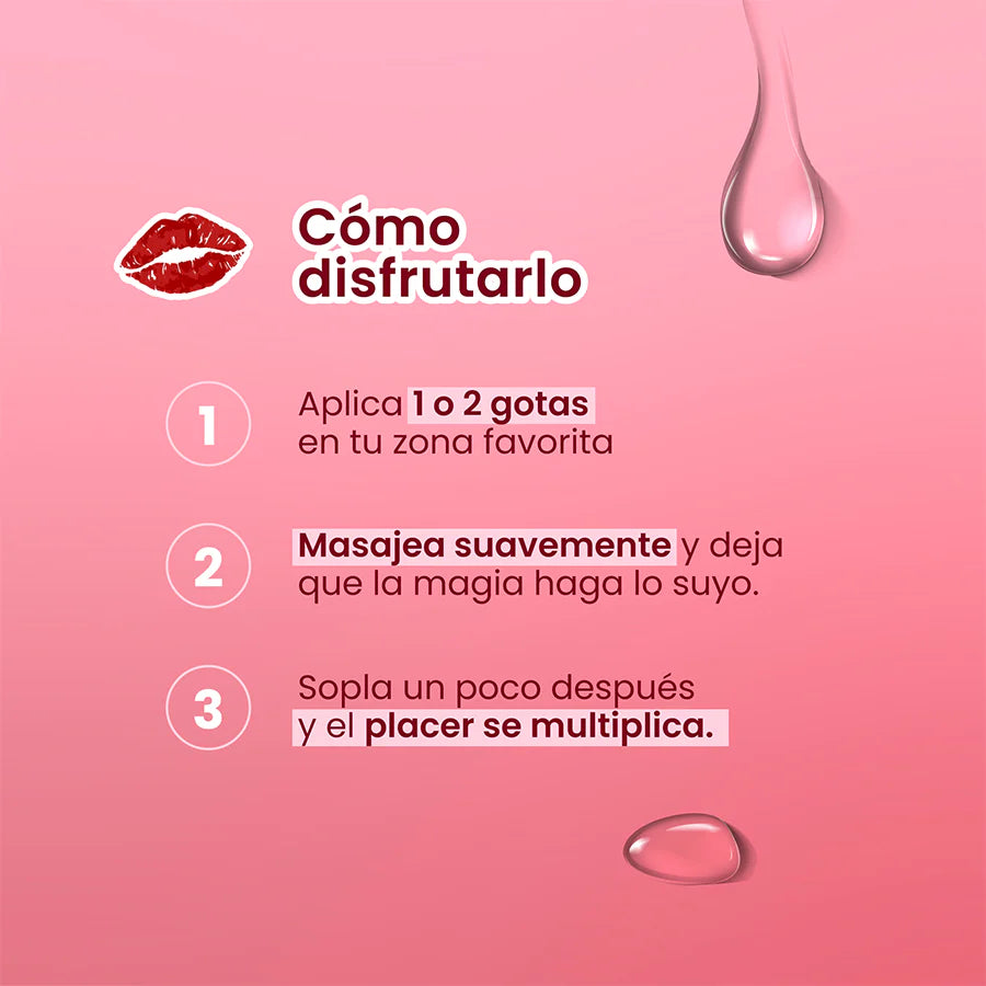 VIBRADOR LIQUIDO ELECTRIZANTE X 5 ML BY SEN INTIMO