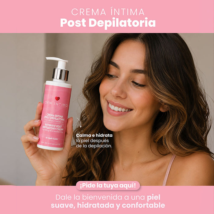 Crema Íntima Post Depilatoria Sen Íntimo