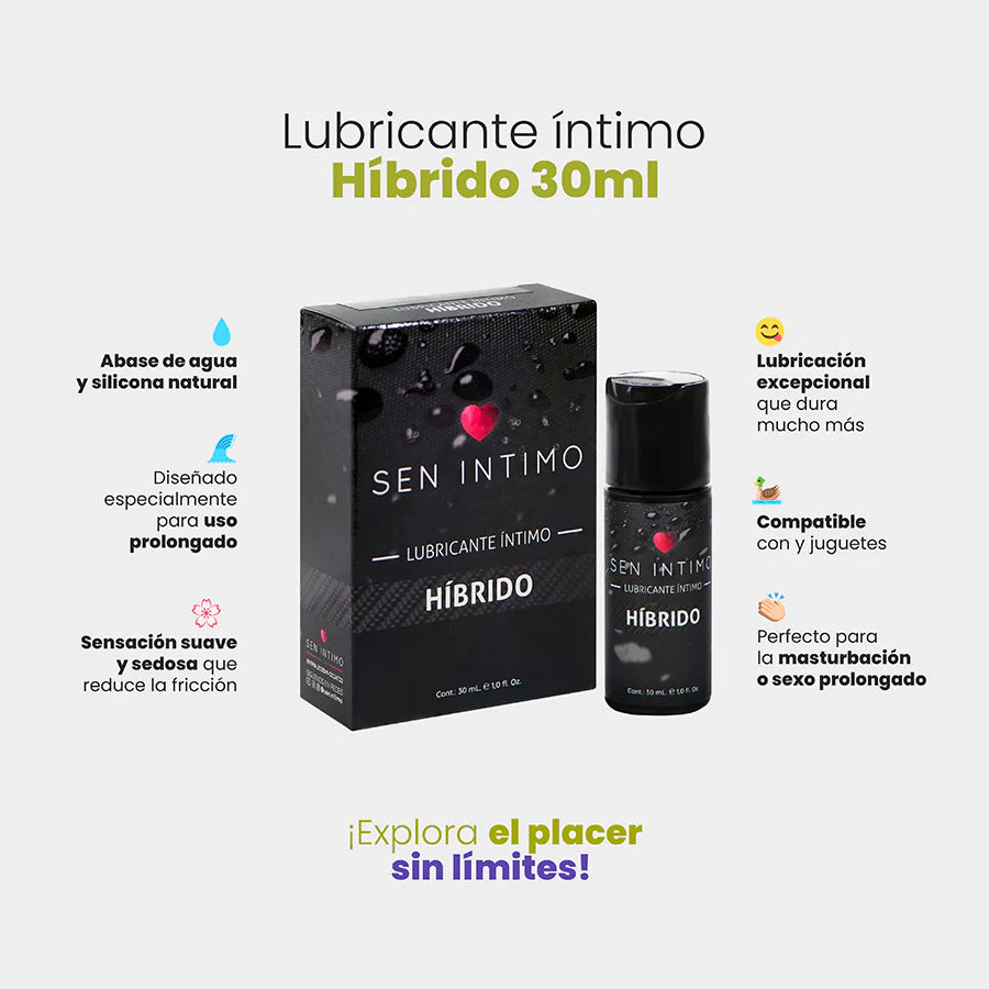 LUBRICANTE ÍNTIMO HÍBRIDO X 30 ML BY SEN ÍNTIMO