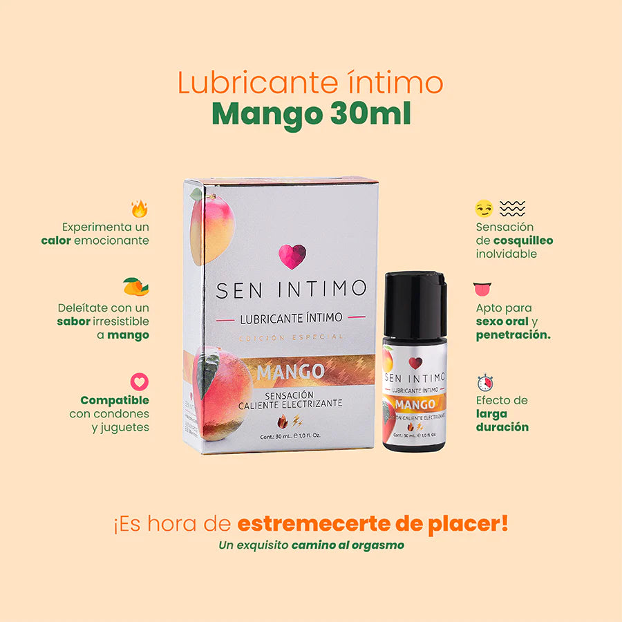 ELECTRIZANTE X 30 ML MANGO SEN INTIMO