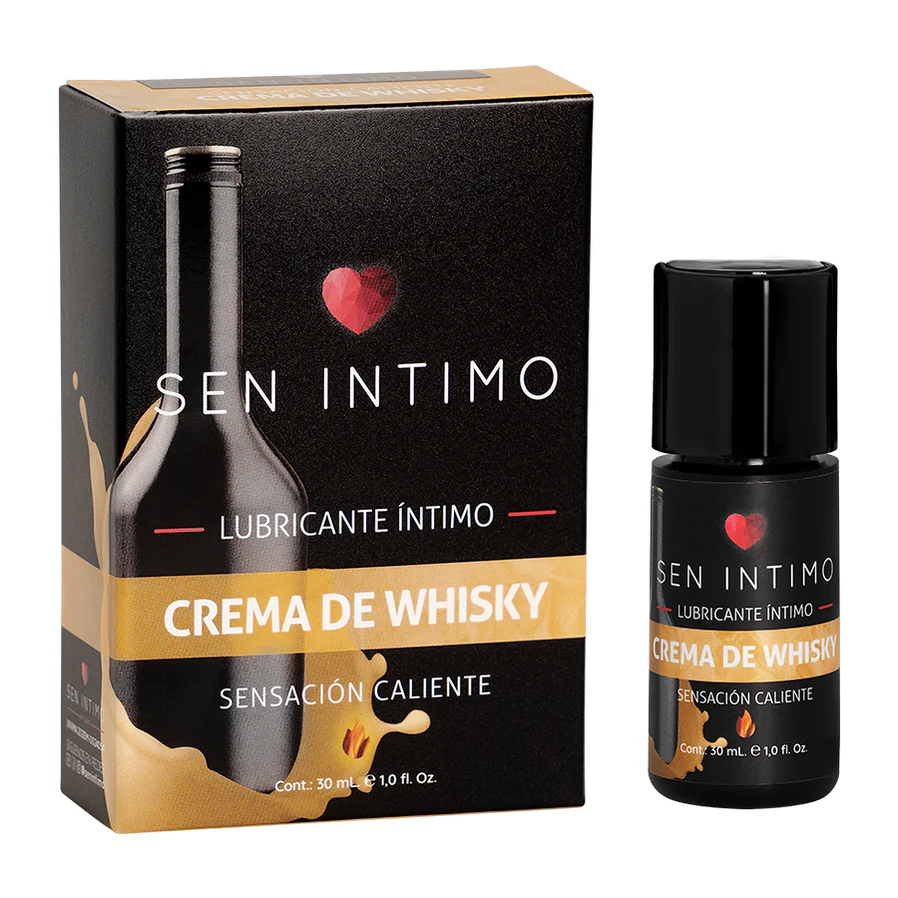 LUBRICANTE CALIENTE CREMA DE WHISKY X 30 ML SEN INTIMO