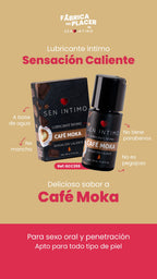 LUBRICANTE CALIENTE CAFE MOKA X 30 ML SEN INTIMO