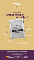 LUBRICANTE ANAL SACHET X 7 ML SEN INTIMO
