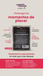 RETARDANTE EJACULATION DELAY SACHET X 7 ML SEN INTIMO