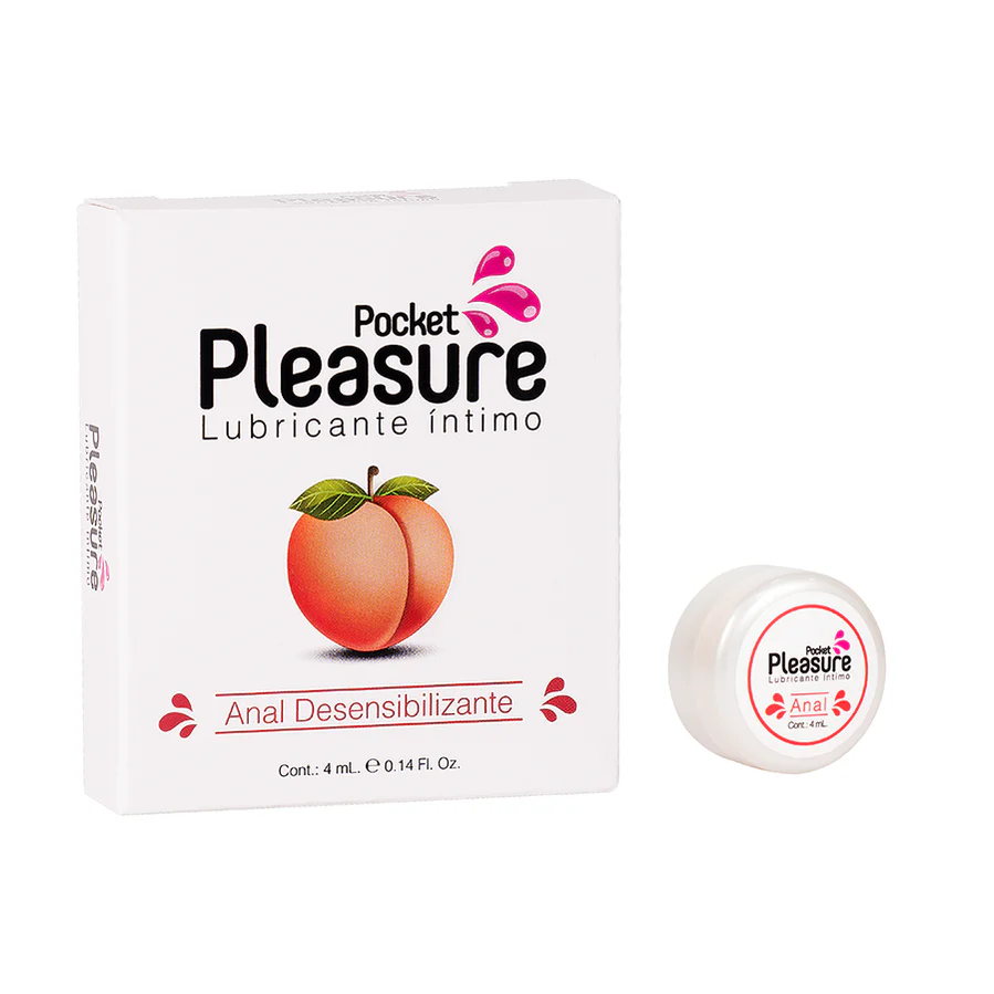 LUBRICANTE ANAL X 4 ML POCKET PLEASURE