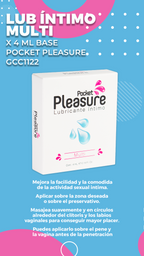 MULTIORGASMOS X 4 ML POCKET PLEASURE