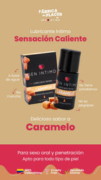 LUBRICANTE CALIENTE CARAMELO X 30 ML SEN INTIMO